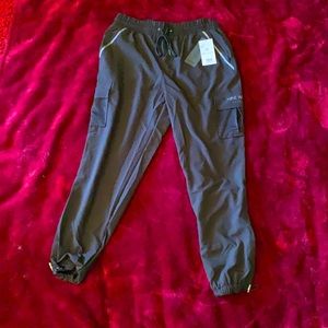 Large Ninewest  black active jogger pants